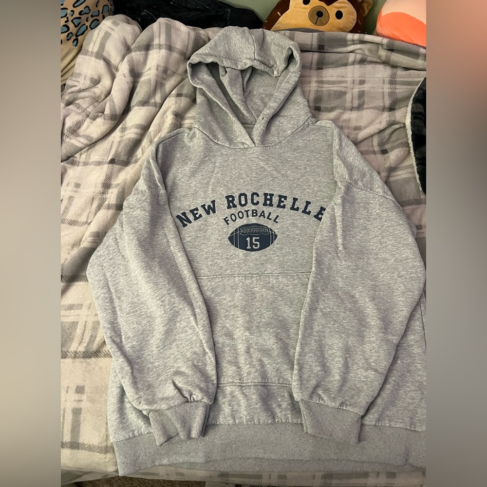 SHEIN “New Rochelle Football” hoodie